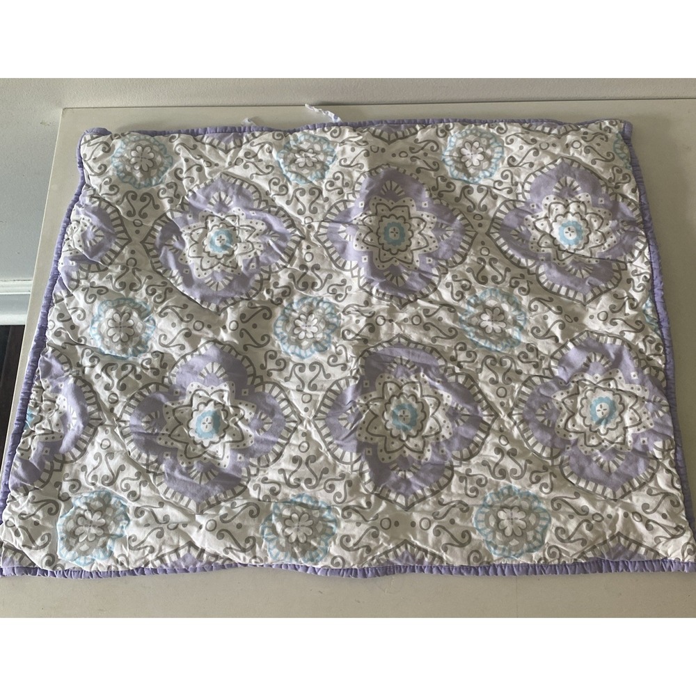 1 Patchwork Quilt Pottery Barn Kids Pillow Cases Lavender / Purple